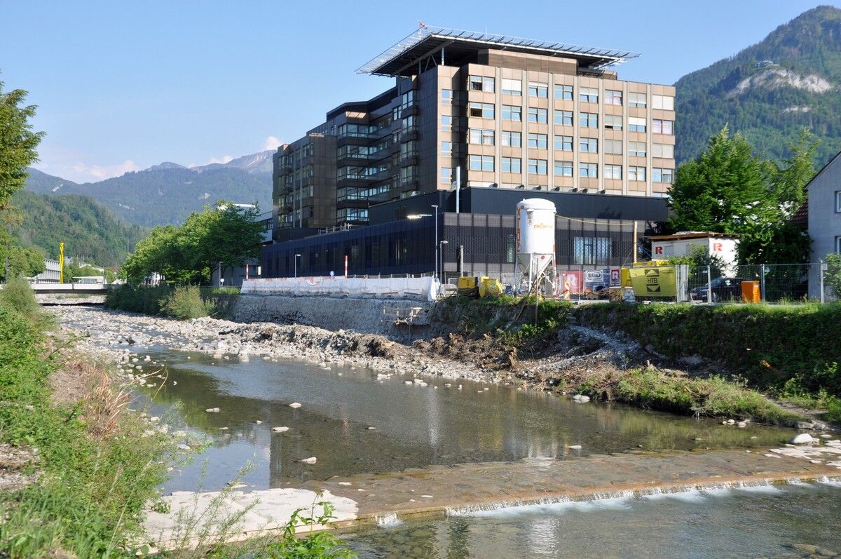 Das Krankenhaus Dornbirn ist im Zentrum der politischen Diskussionen.⇒VN