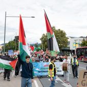 Demo gegen Gaza-Krieg