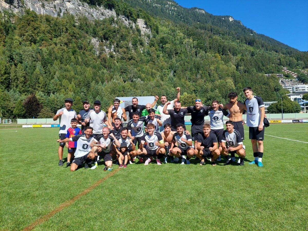 Der FC Rätia Bludenz hat alle zehn Meisterschaftsspiele gewonnen.⇒Verein
