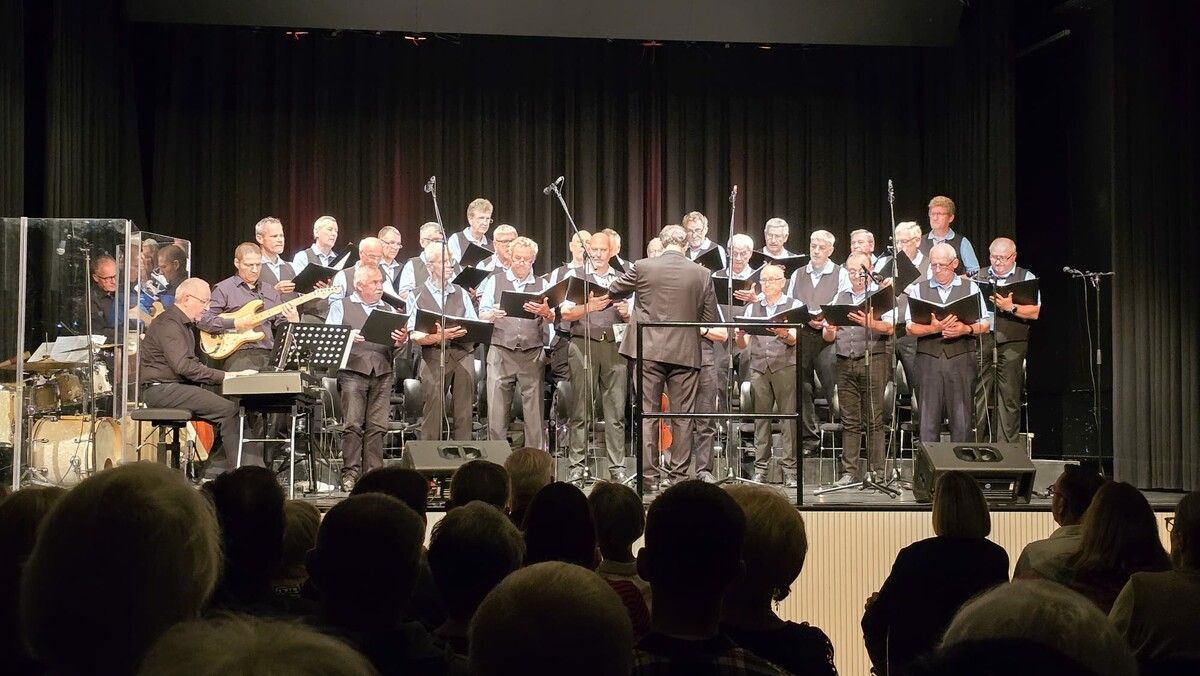 Der Gesangverein Hohenems wartete mit Klassikern und Evergreens auf. ⇒GV Hohenems