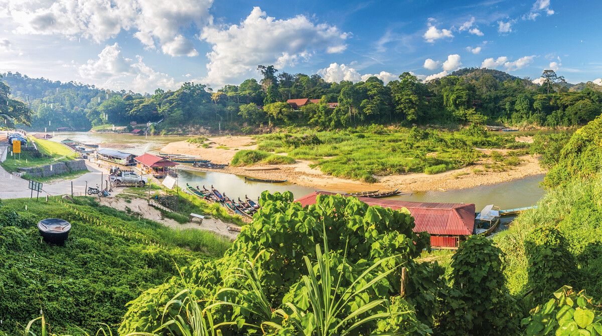 Der Taman-Negara-Nationalpark kann gut mit dem Boot erkundet werden.