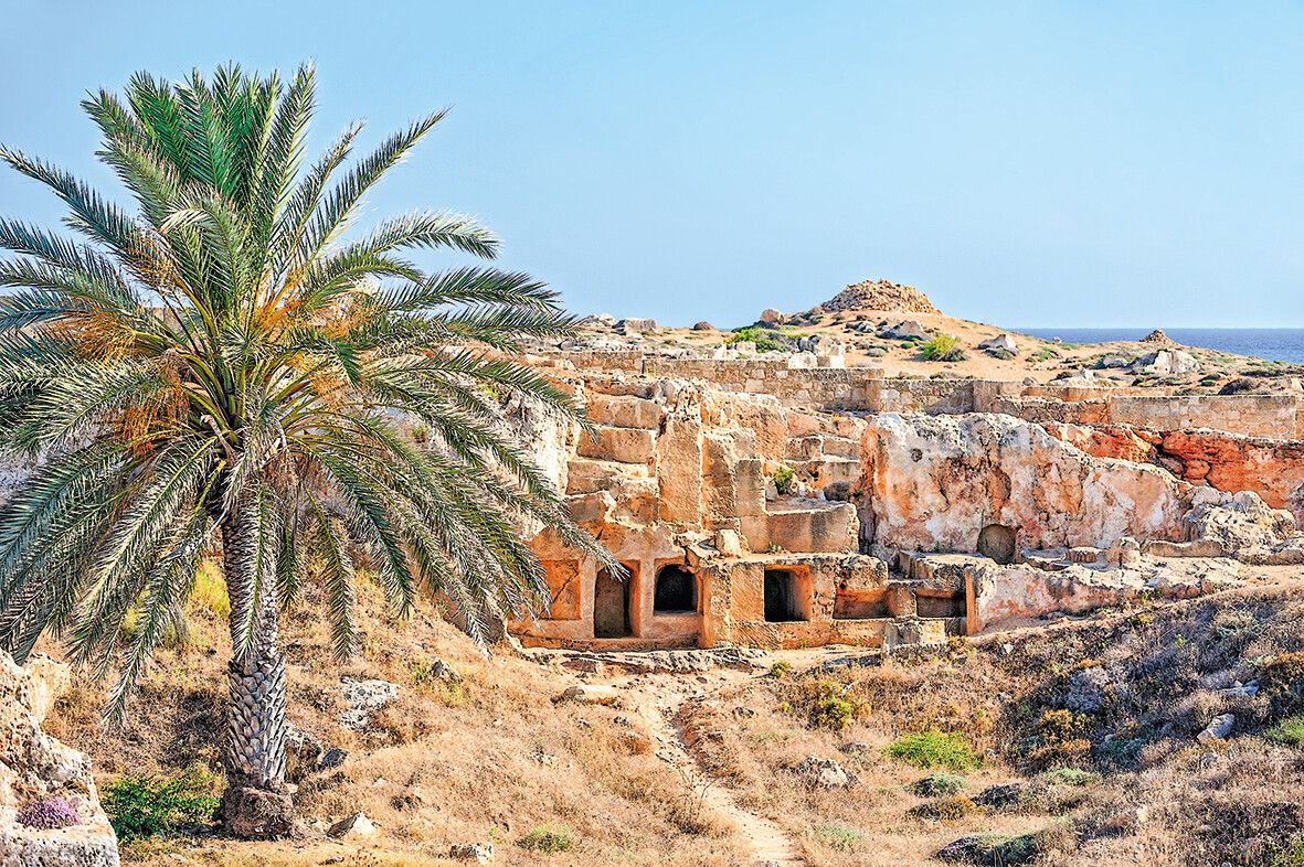 Die Königsgräber bei Paphos gehören zum UNESCO-Welterbe.⇒Shutterstock (2)