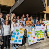 Mädchen gestalten Wolfurts Mobilität