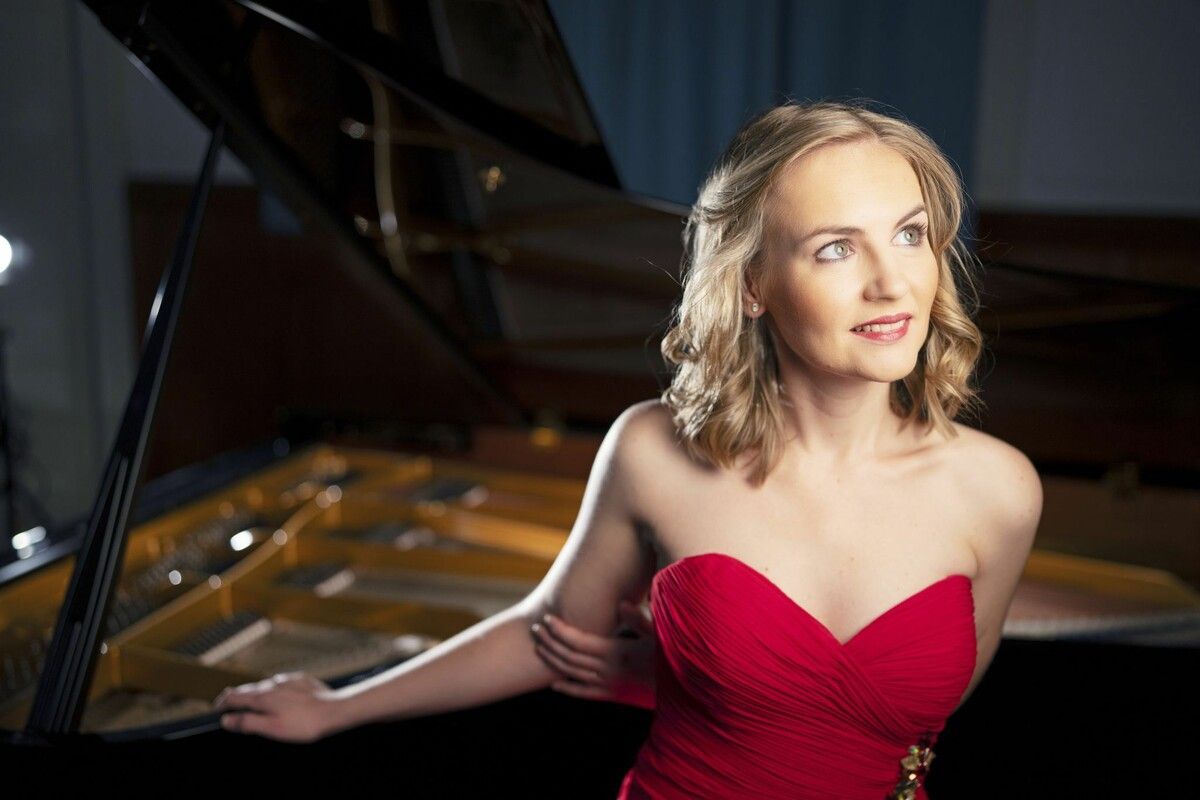 Die Pianistin Hanna Bachmann aus Röthis ist der Star der Schlösslekonzerte. ⇒Lukas Beck