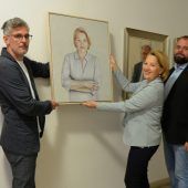 Andrea Kaufmann in Galerie verewigt