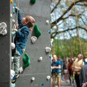 Auch im Herbst hoch hinaus am Kids Buin
