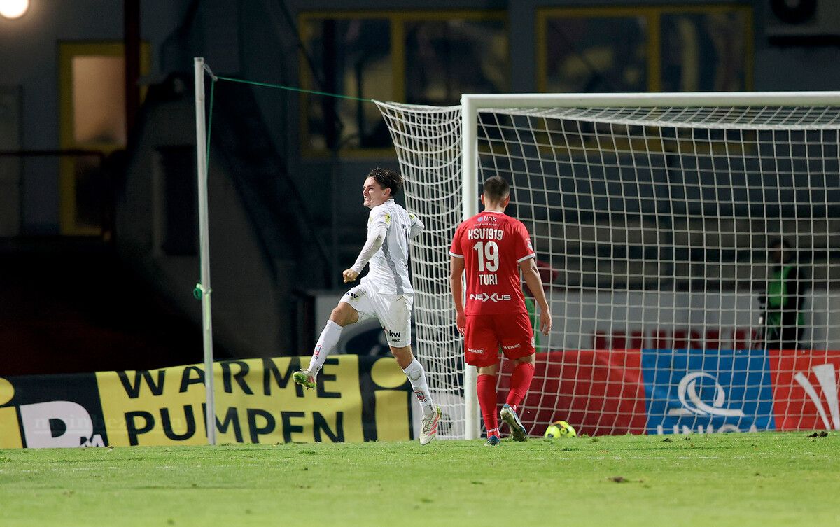 Erst der Treffer von Moritz Oswald (Bild) in der Nachspielzeit, brachte Altach in die Verlängerung und letztendlich zum Sieg.⇒gepa