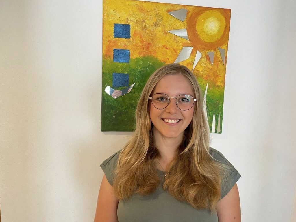 Eva Wachter ist eine lebensfrohe junge Frau. ⇒VN/kuster