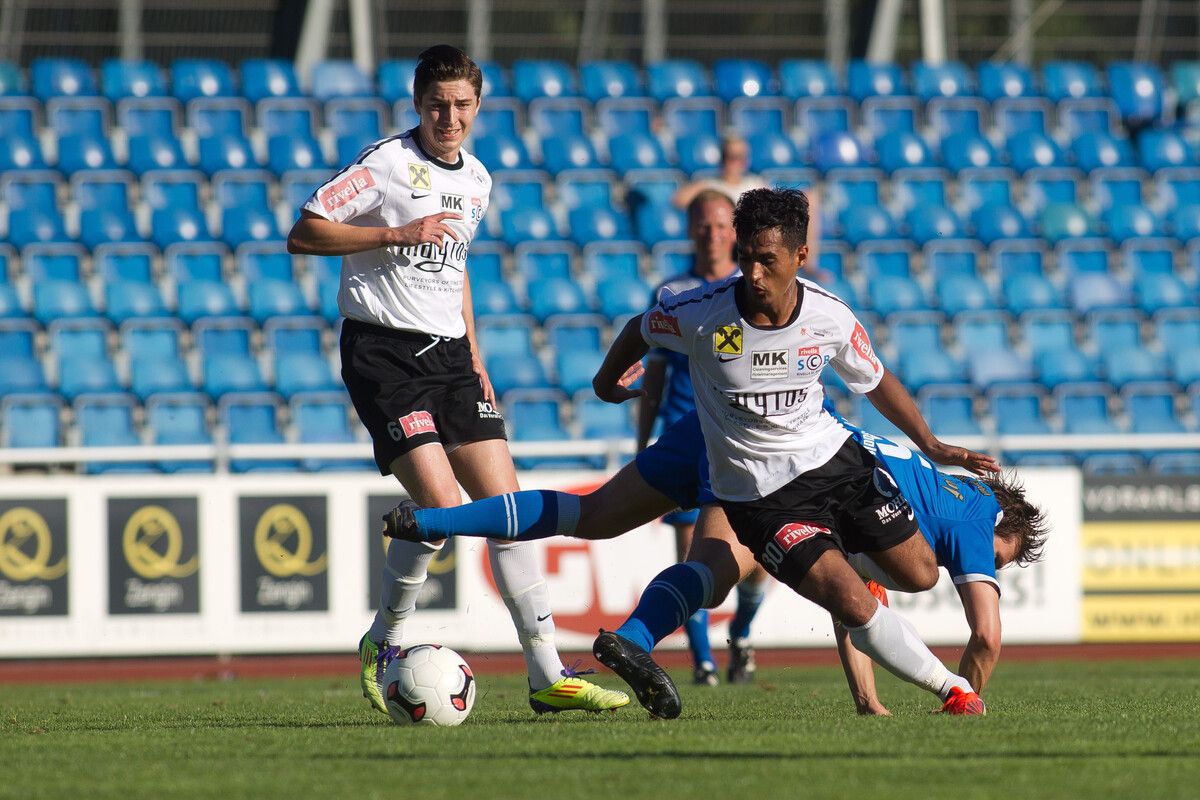 Ex-SWB-Kicker Sidinei de Oliveira erzielte Traumtor für RW Langen.⇒steurer