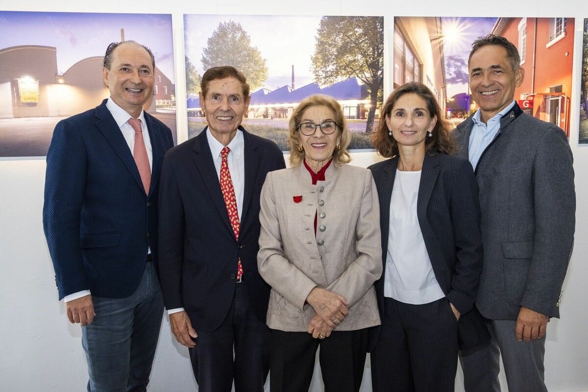 Familie Rhomberg: Thomas, Walter-Heinz, Edith, Cornelia und Hubert. ⇒vn/PAulitsch