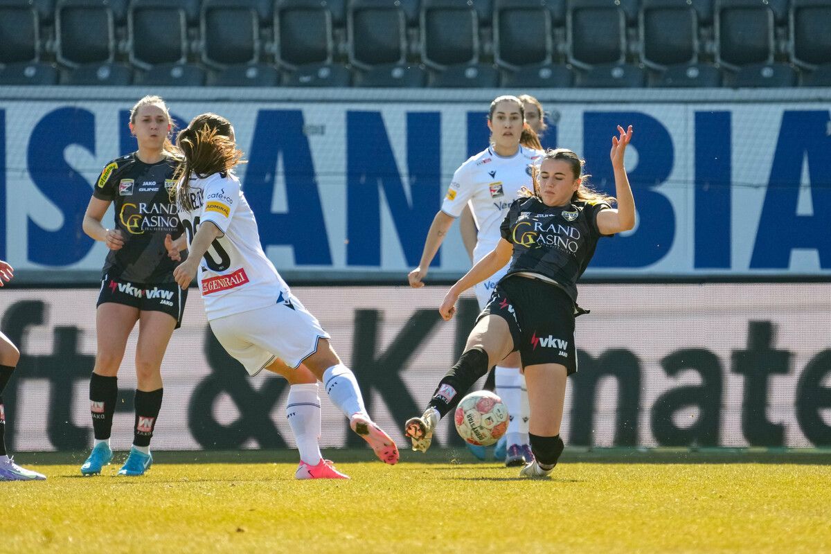 Gegen Austria Wien mussten die Frauen des SCR Altach zum Saisonstart die bislang einzige Niederlage hinnehmen.