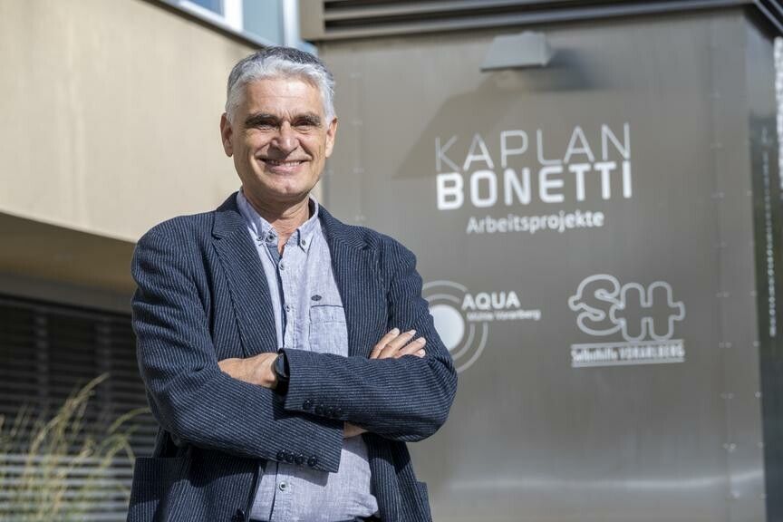 Harald Panzenböck ist Vorstand von „arbeit plus“ und Leiter der Kaplan-Bonetti-Arbeitsprojekte.⇒VN/paulitsch