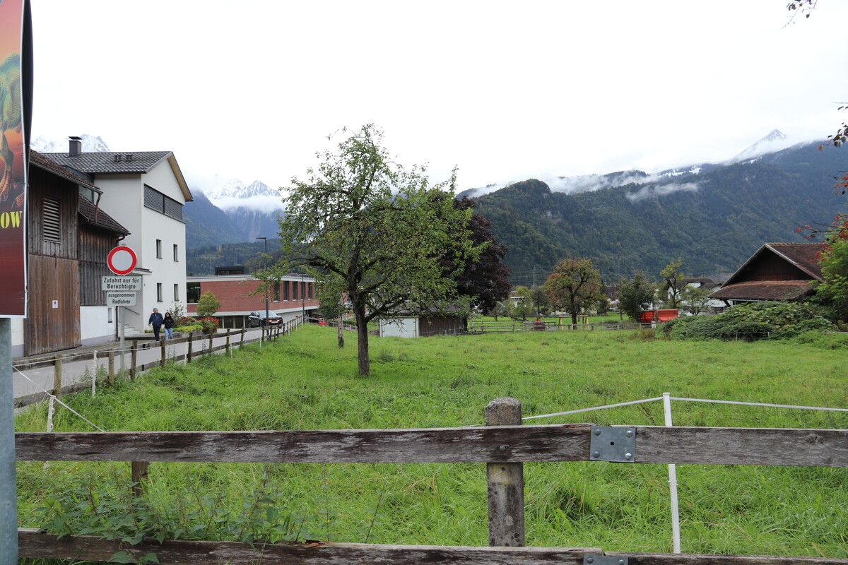 Hier entsteht der neue Sportplatz. Der Baustart erfolgt noch in diesem Jahr. ⇒Gemeinde