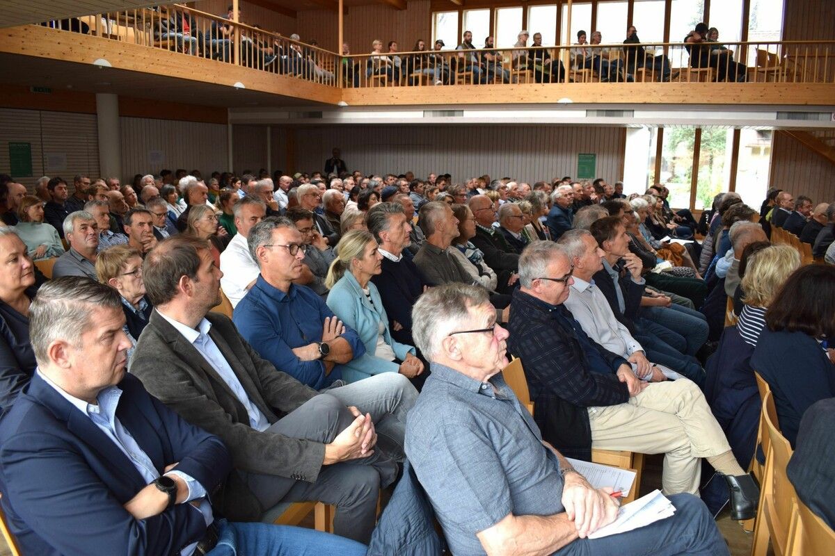 Im Rahmen der Landgespräche wird über ein Thema mit hoher Relevanz diskutiert.⇒ME