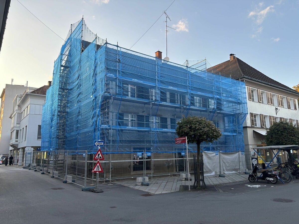 In den kommenden Monaten wird in der Marktstraße 16 gearbeitet.⇒VN