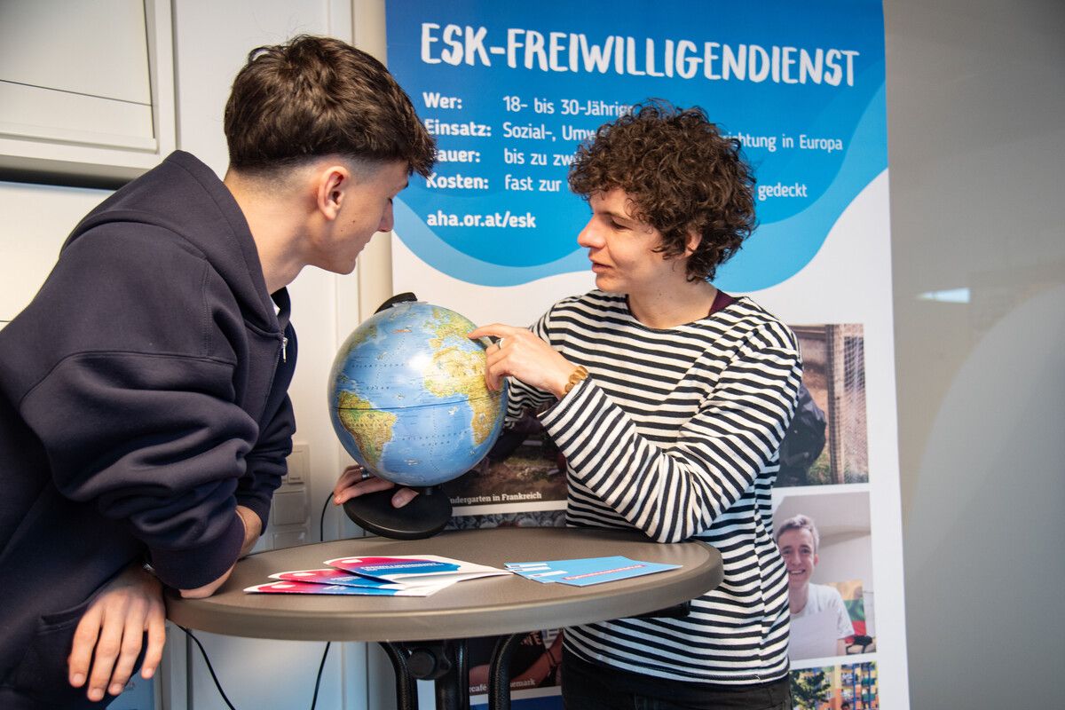 In der Villa K. erhalten Interessierte Infos zu Programm und Bewerbungsprozess. 