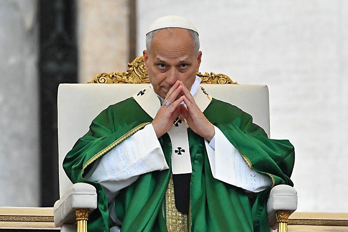 In einer Ansprache erinnerte der Pontifex an das Leid vieler Menschen.⇒AFP