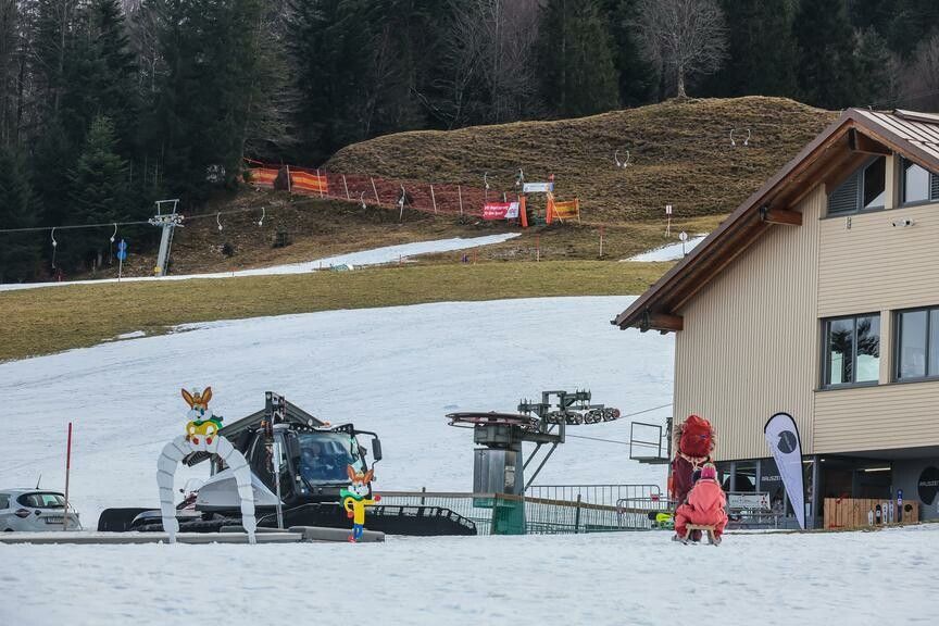 In Schetteregg machte man sich diesen Sommer nicht nur wegen dem Schnee Gedanken.⇒VN/STeurer
