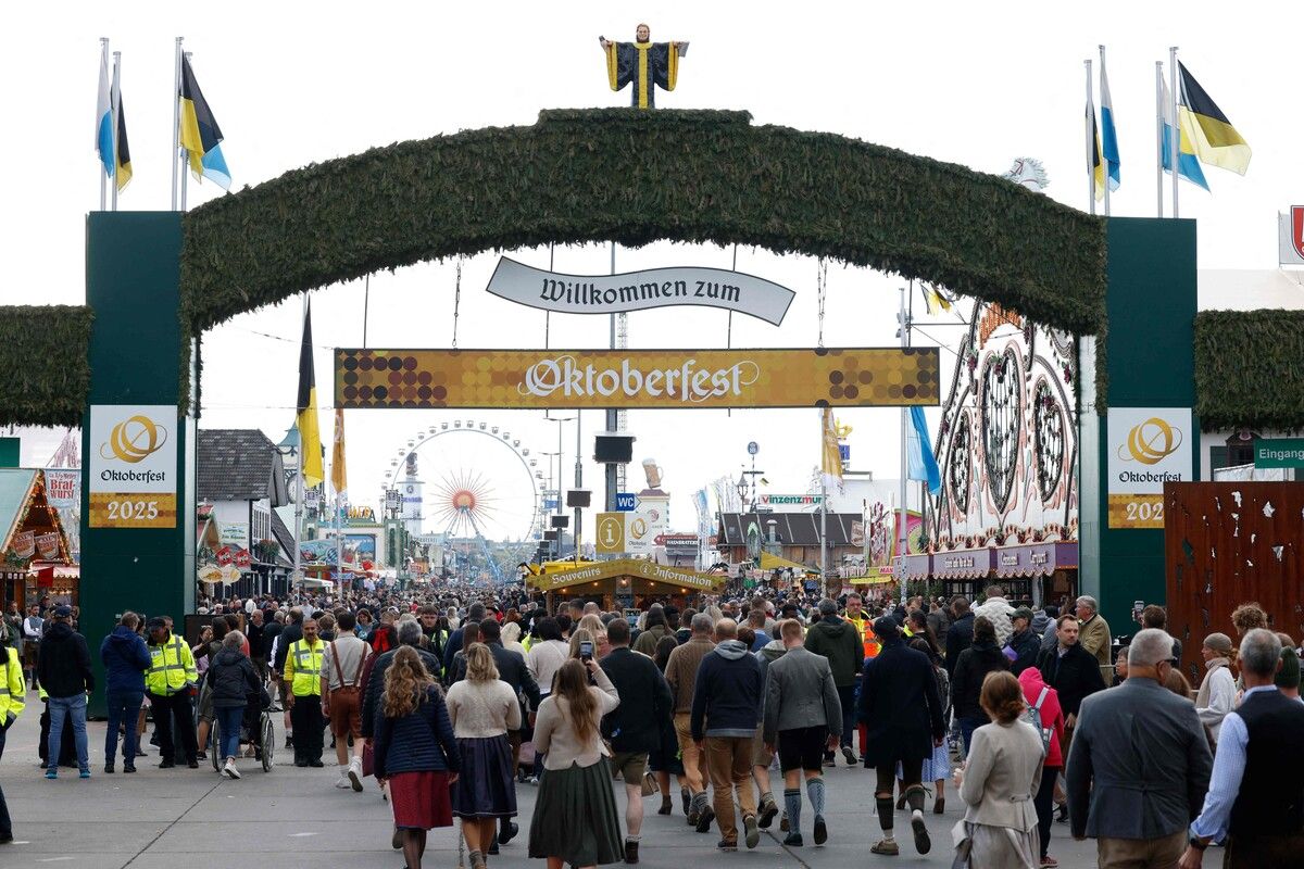 Insgesamt besuchten heuer 6,5 Millionen Menschen die Wiesn.⇒AFP