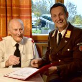 Österreichs ältester Feuerwehrmann