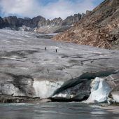 Gletschereis wird in der Antarktis ­aufbewahrt