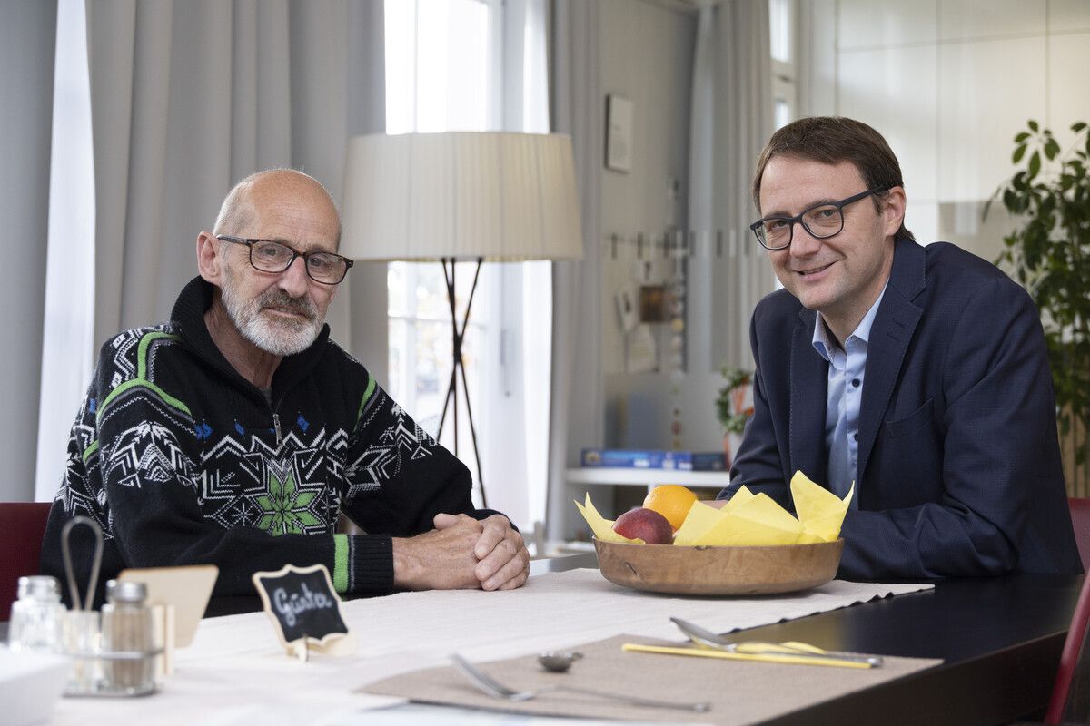 Konrad Bickel und Klaus Gasser stehen in regelmäßigem Austausch. ⇒VN/Paulitsch (2)