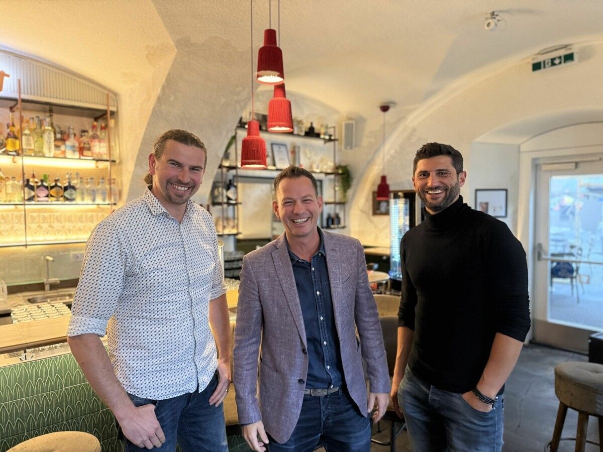 Lukas Buttazoni, Robert Salant und Stefan Köb. ⇒VOL.AT/SKÖ (3)