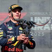 Verstappen drückt aufs Gaspedal