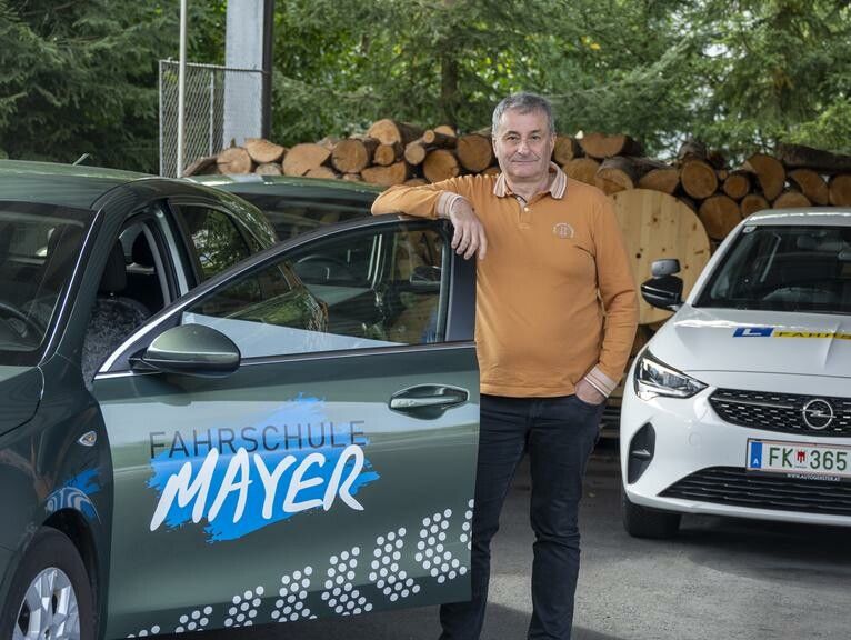Michael Mayer, Fahrschulinhaber in Götzis: „Über Nacht haben wir ganz andere Prüfungsergebnisse.“ ⇒VN/Paulitsch (2)