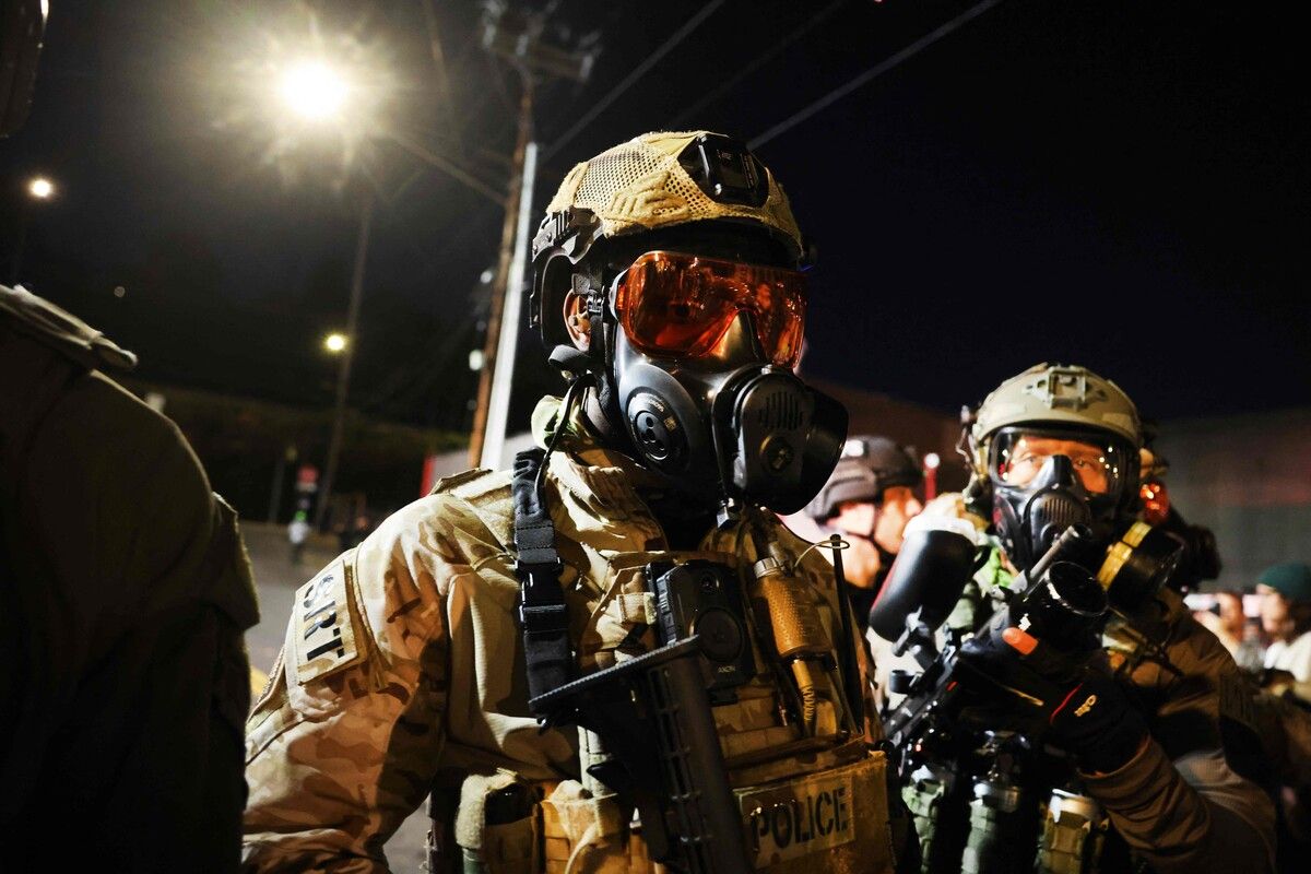 Nationalgardisten dürfen nicht nach Portland entsandt werden.⇒AFP