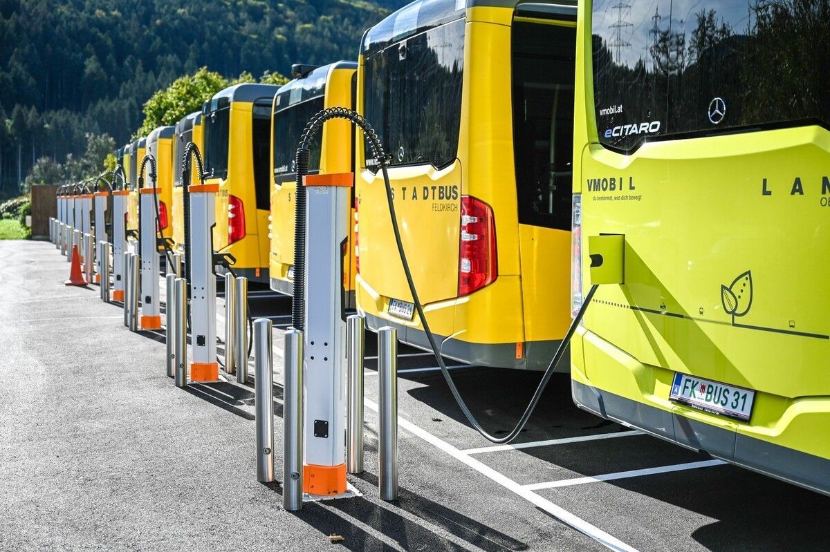 Niggbus hat in zehn 160-kW-Ladepunkte investiert. ⇒Mittelberger