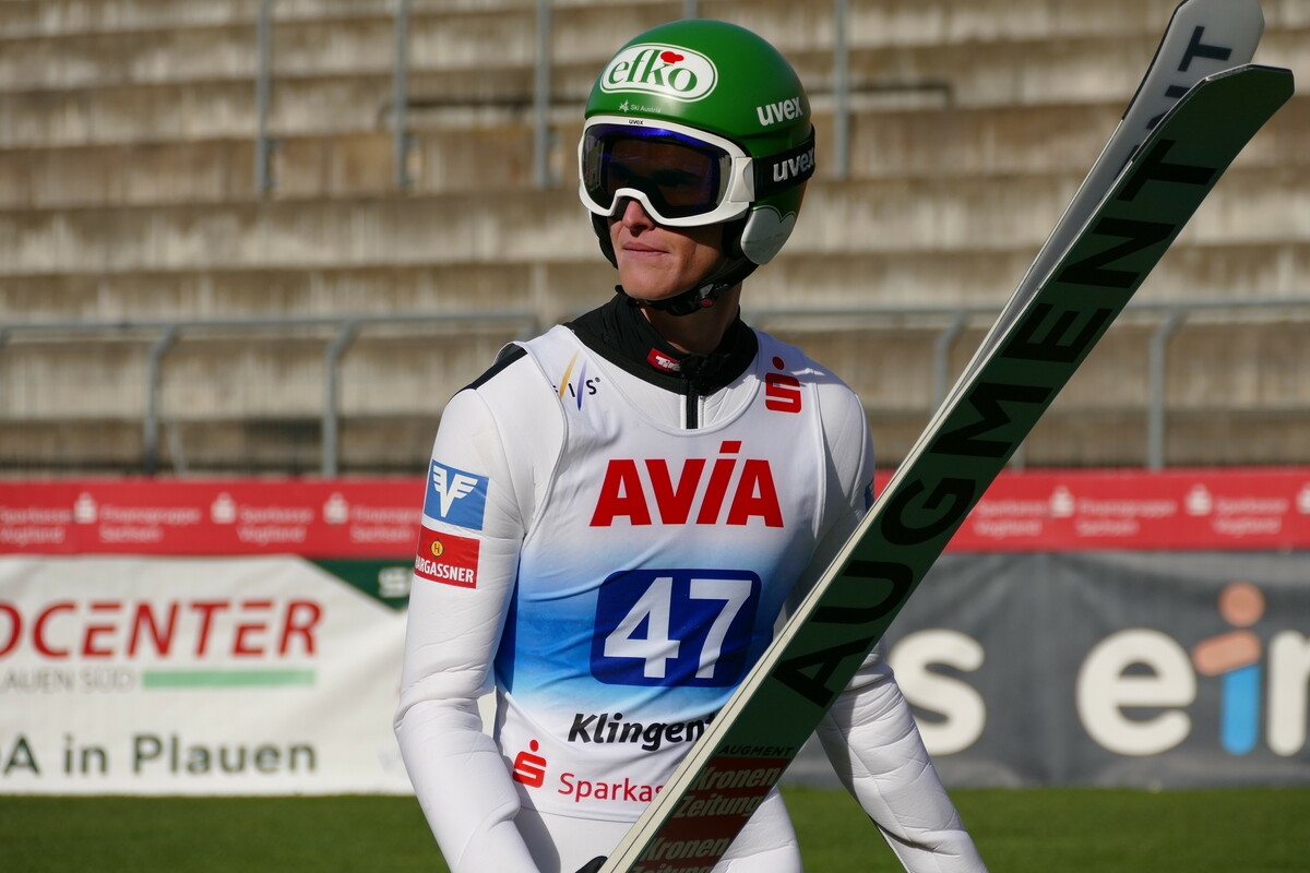 Niklas Bachlinger hat den Blick nach vorn gerichtet.⇒Lisa Groder