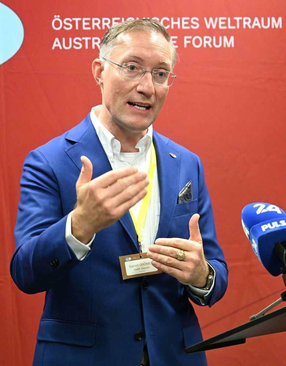ÖWF-Direktor Gernot Grömer präsentierte das Projekt gestern in Wien.⇒AFP