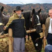 Cooler Goaßamat an kühlem Feiertag
