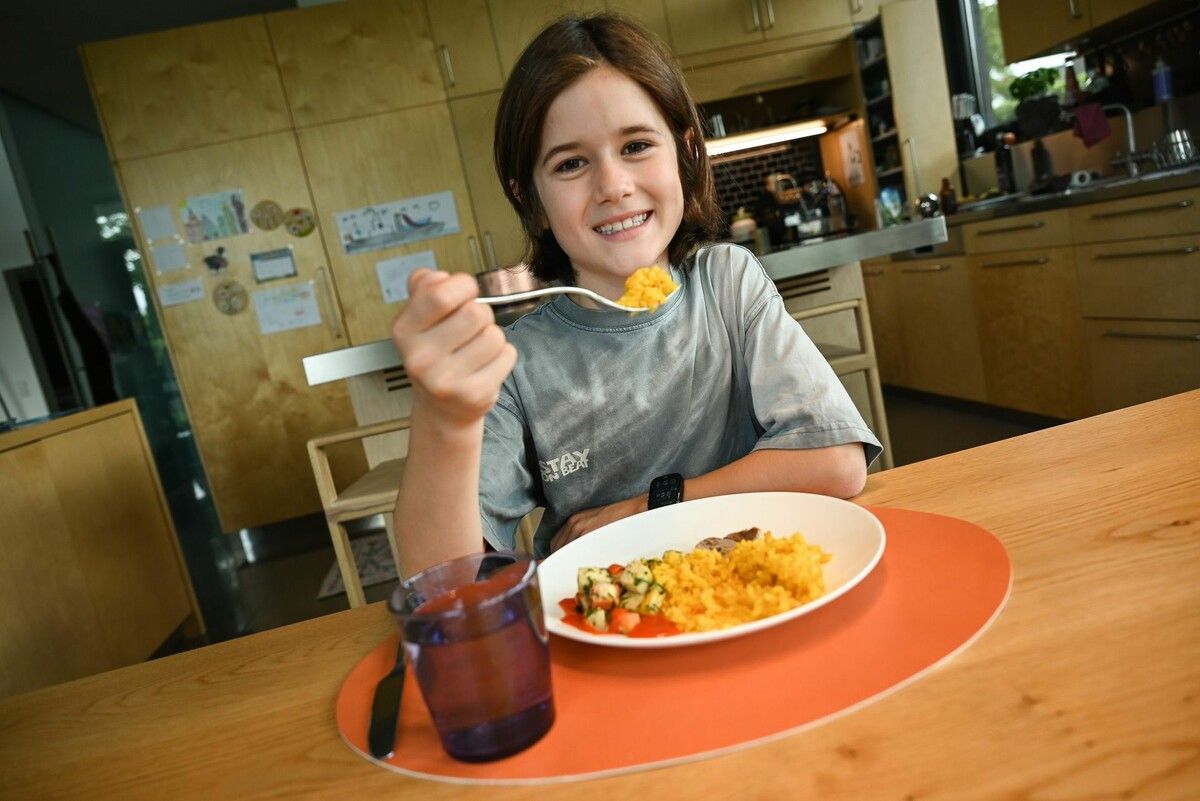 Positivbeispiel: Samuel versucht, sich gesund zu ernähren und ist viel an der frischen Luft. ⇒VN/BVS