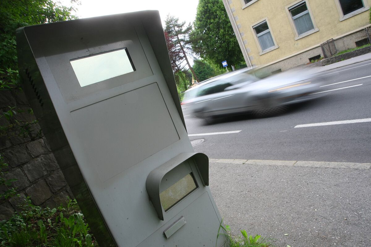 Radarboxen sind sensible Geräte. Das Gerät in Bregenz musste von einem Fachmann repariert werden.⇒VN