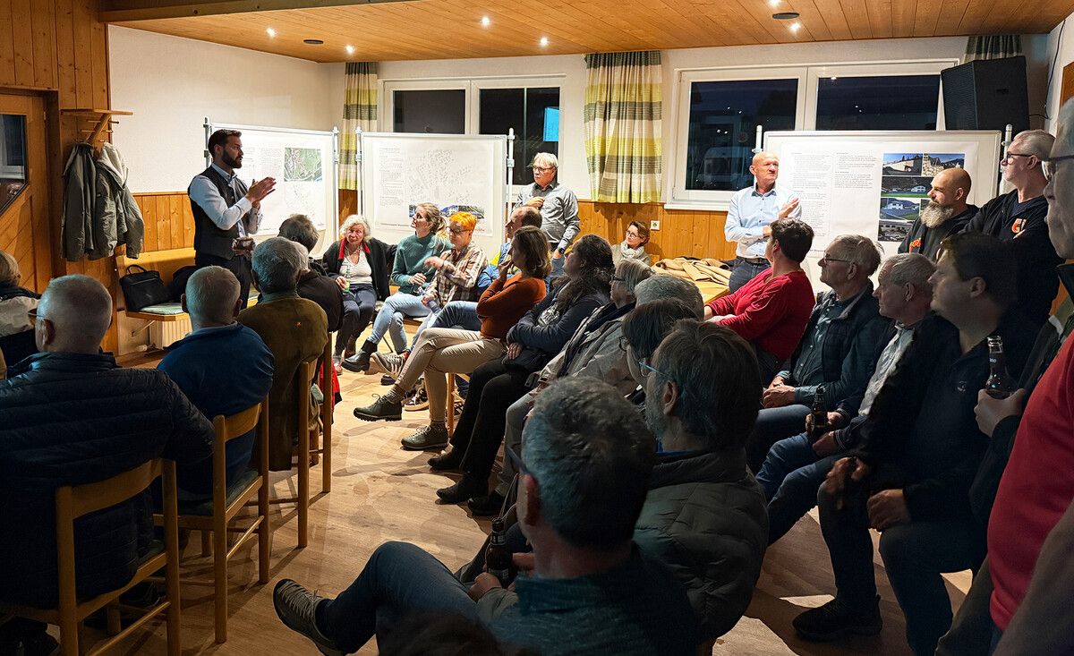 Reges Interesse herrschte bei der Präsentation des Bebauungsplans in Brunnenfeld.⇒
⇒
Stadt Bludenz (2)
