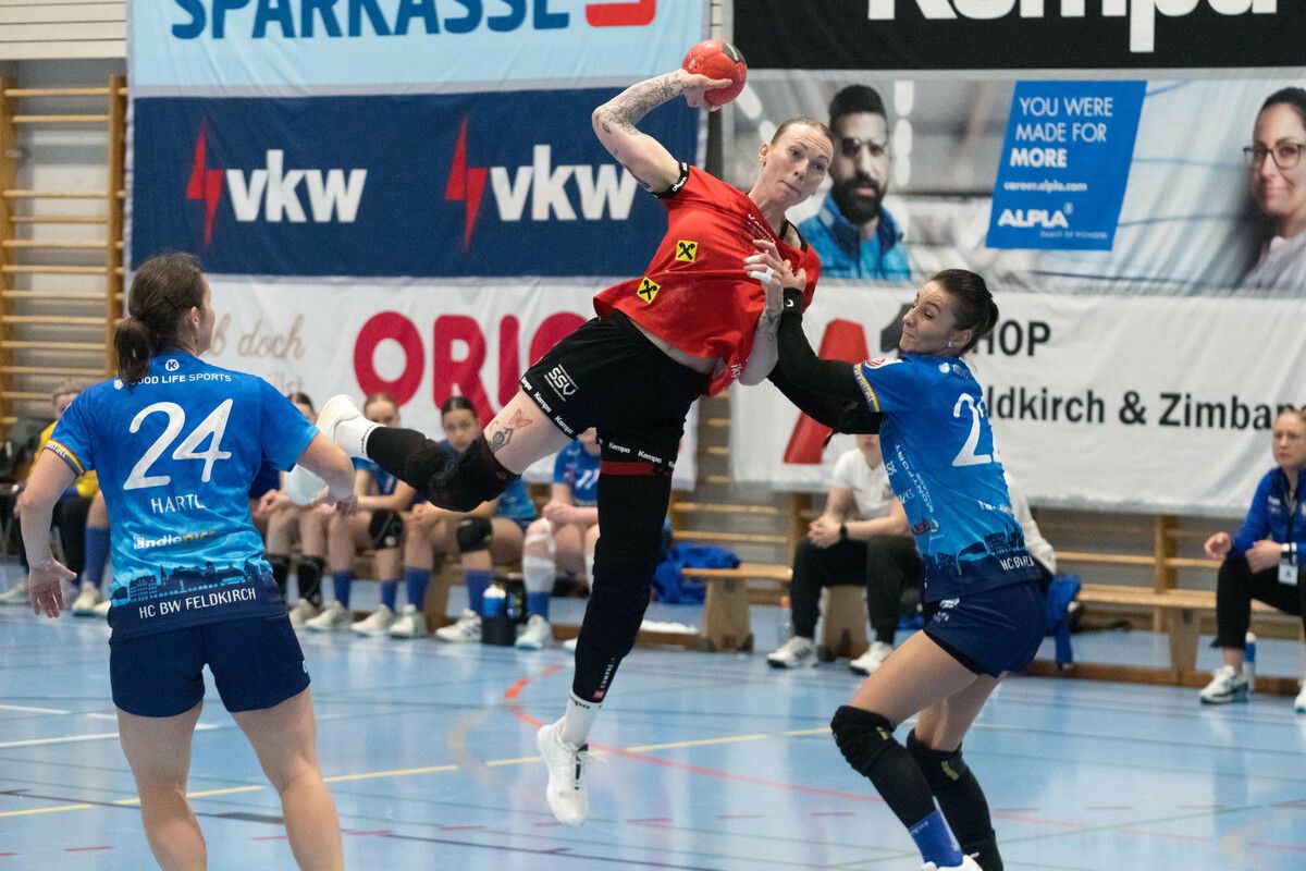 Réka Wohler war beste Werferin beim SSV Schoren.⇒VN-Stiplovsek