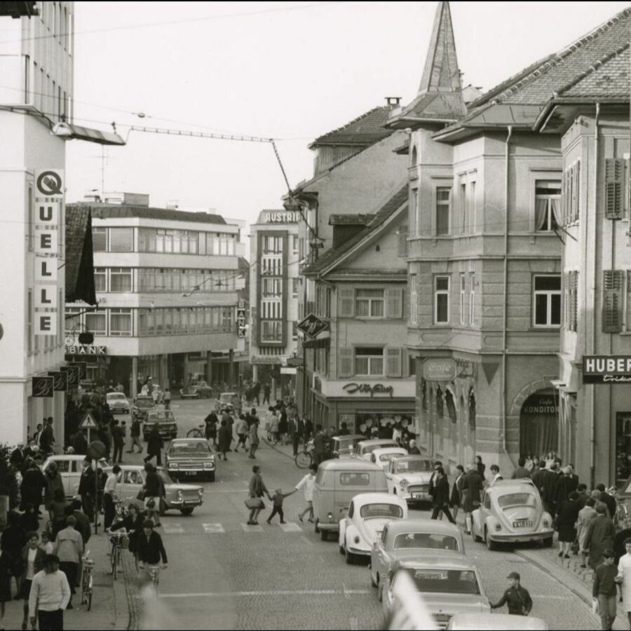 Seit 1901 hat sich Dornbirn von einer Marktgemeinde zu einer modernen, wirtschaftlich starken und kulturell vielfältigen Stadt entwickelt. ⇒Stadtarchiv Dornbirn