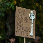 600 Menschen demonstrieren für Palästina in Bregenz