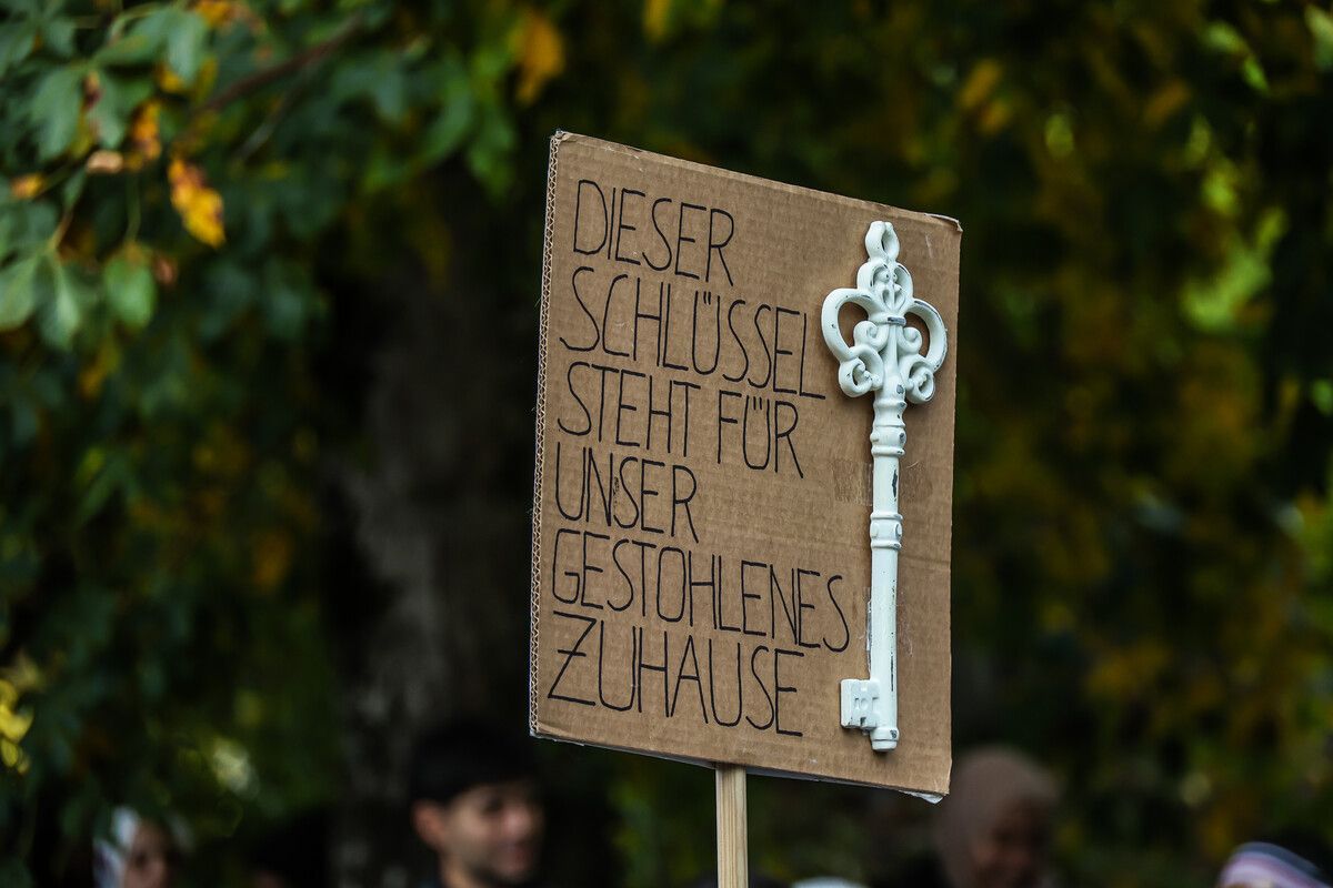 Seit der Waffenruhe kehren Tausende Palästinenser in ihre Wohngebiete zurück.⇒VN/Steurer