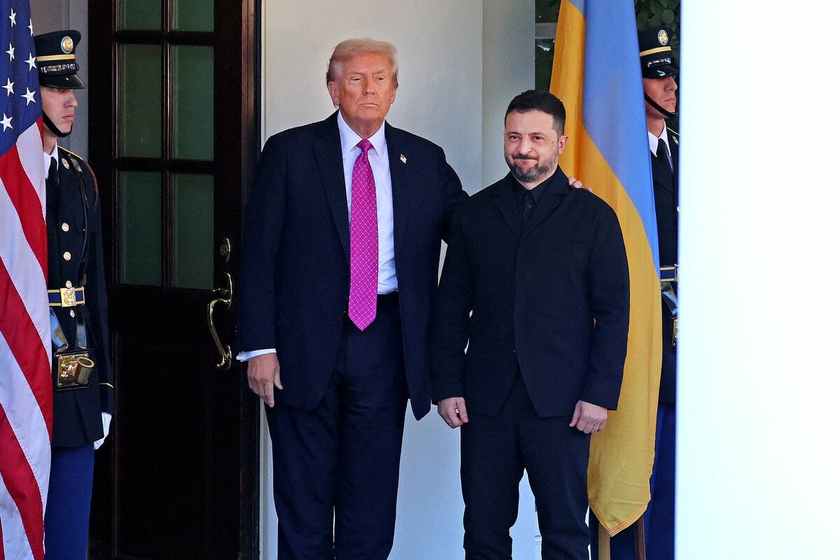 Selenskyj war vergangene Woche bei US-Präsident Trump zu Besuch.⇒AFP