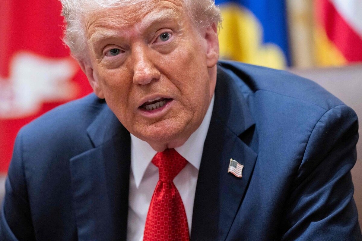 US-Präsident Trump sagte zuletzt, Russland und die Ukraine sollten jeweils dort bleiben, wo sich ihre Truppen aktuell befänden.⇒AFP