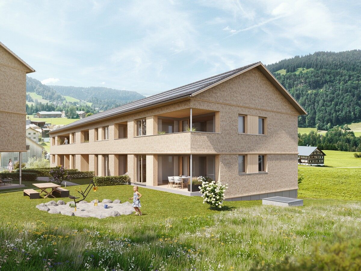 Viel Holz, minimaler Energiebedarf, barrierefreie Bauweise: Der Bregenzerwälder Passivhaus-SpezialistMorscher Bauprojekte errichtet gemeinsam mit der Wohnbauselbsthilfe Vorarlberg bis Herbst 2027 zwei zukunftsweisende Wohngebäude mit 18 Einheiten in Hittisau.⇒FA