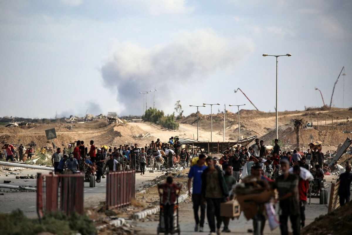Während in Kairo verhandelt wird, setzt Israel seine Angriffe im Gazastreifen laut Augenzeugenberichten fort.⇒AFP