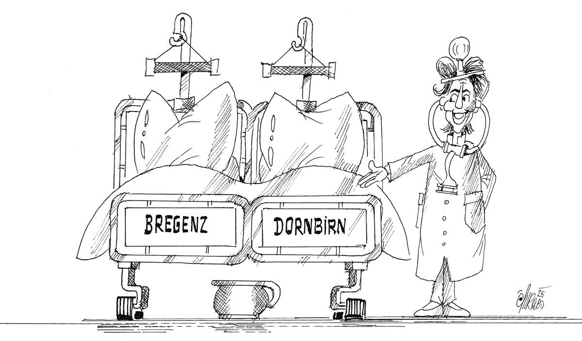 Zusammengelegtes Spitalsbett!