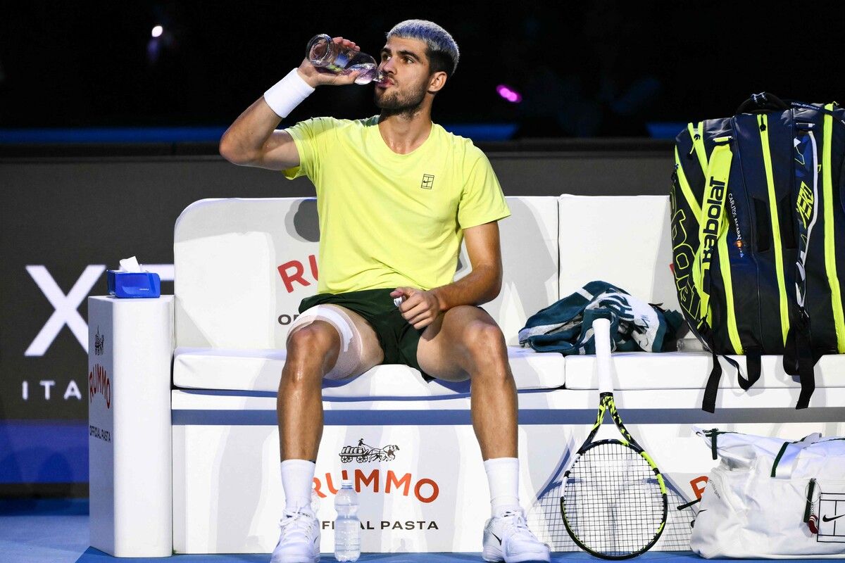 Alcaraz muss wegen einer Oberschenkelverletzung passen.⇒APA