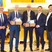 Bludenzer Delegation bei Bürgermeisterwechsel in Plettenberg