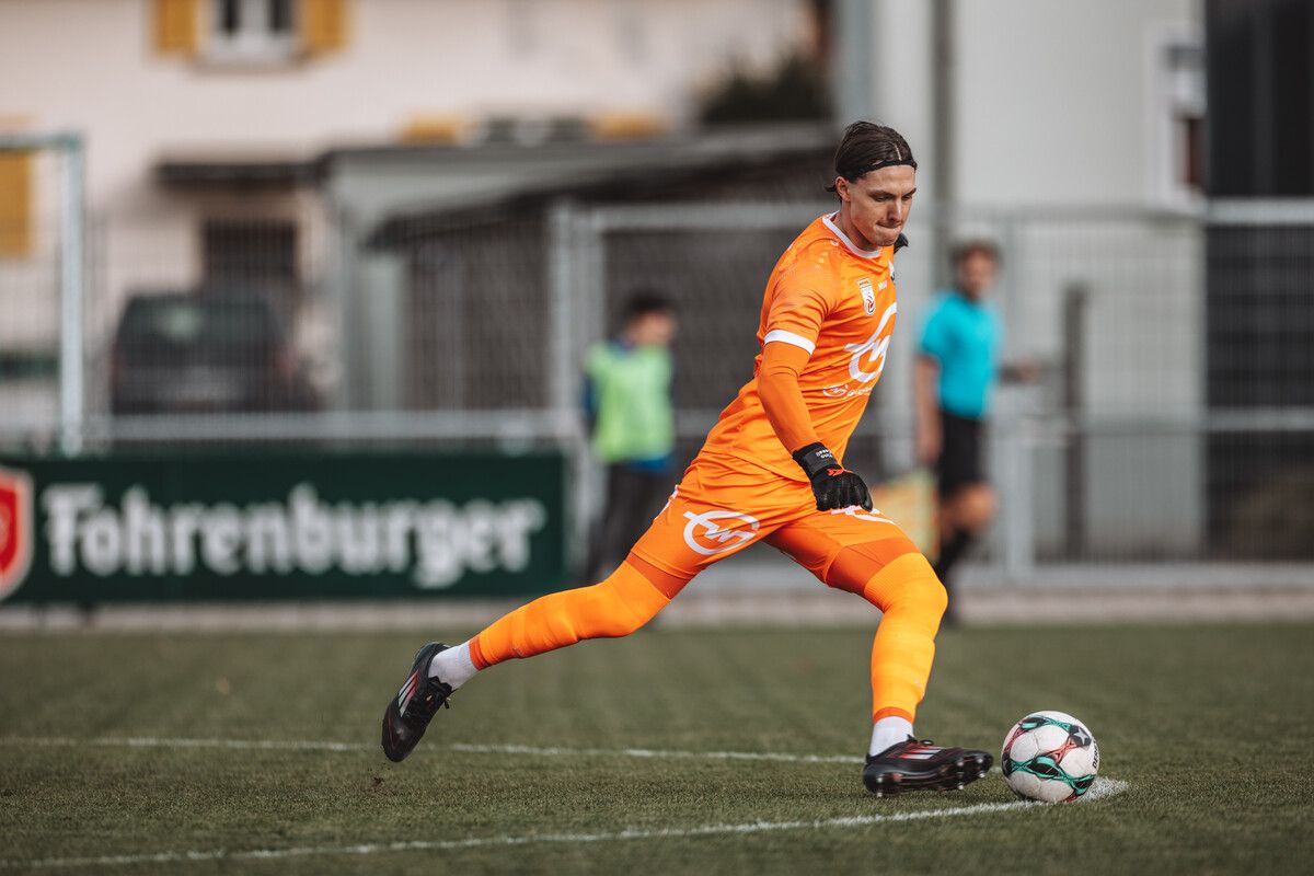 An seinem 30. Geburtstag kehrte Tino Casali ins Tor des SCR Altach zurück.⇒Selina meier/3