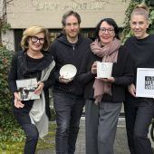 Bubbles, Bilder und Porzellan